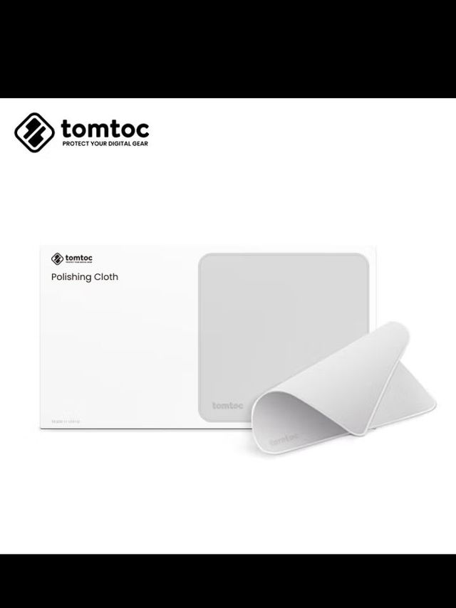 tomtoc 超纤抛光布适用于数码设备机身及屏