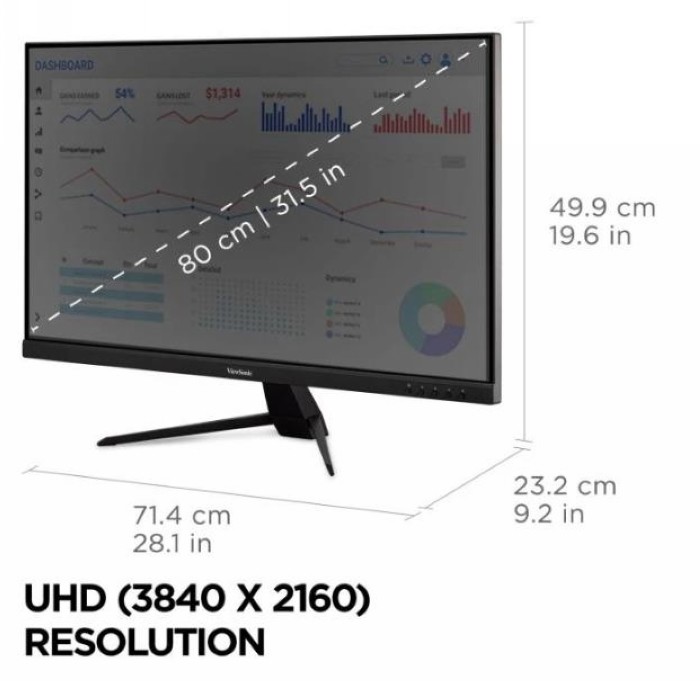 优派发布 VX3267U-4K 显示器，4K IPS、全功能 USB-C，非游戏场景