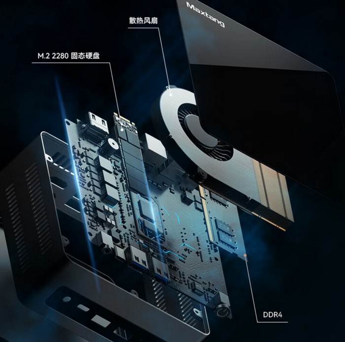 酷睿i3-N305、双2.5G：Maxtang大唐推出 MTN-ALN50 NUC 迷你主机