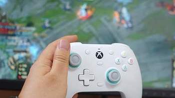 微软Xbox手柄最佳平替，盖世小鸡G7 SE微软授权有线游戏手柄