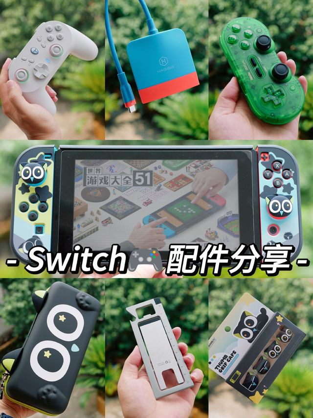 来啦❗我的Switch配件分享大公开❗