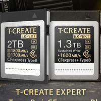 支持 8K RAW 视频：十铨发布 T-CREATE EXPERT CFexpress/Plus 相机高速储存卡