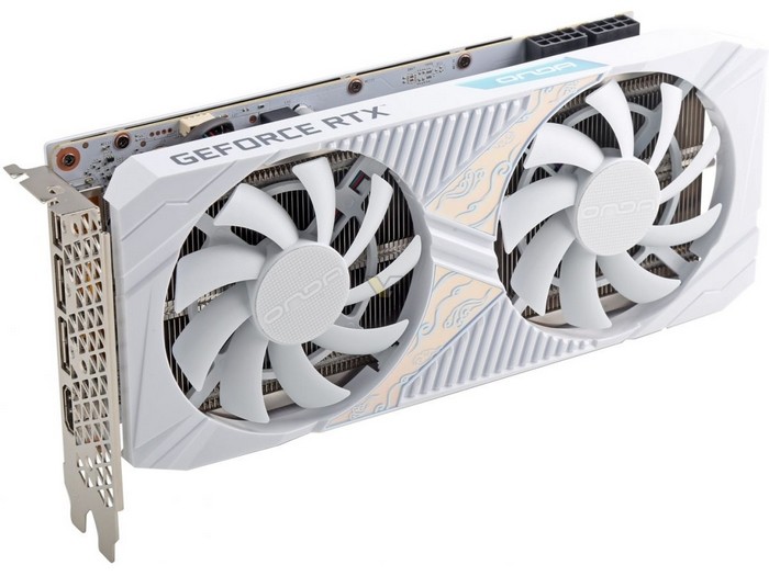 昂达发布“神盾” RTX 3060 Ti AEGIS G6X 非公卡，白色配色，5热管散热器