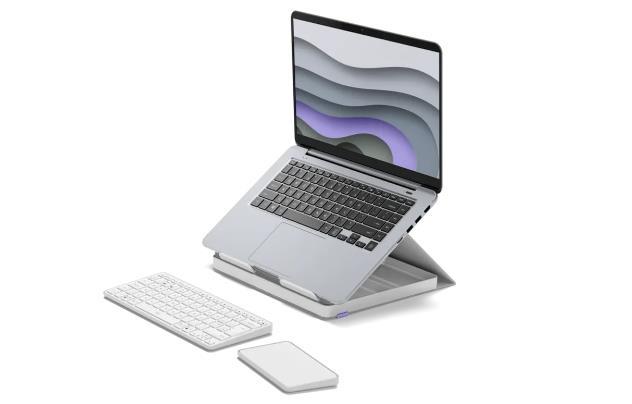罗技发布 CASA POP-UP DESK 折叠收纳键盘/触摸板支架