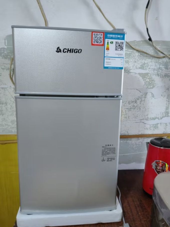 志高双开门小冰箱