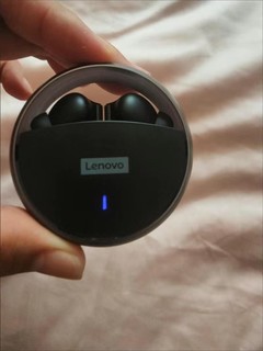 联想（Lenovo）LP60黑银色 真无线蓝牙耳机 