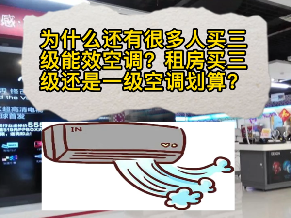 还有很多人买三级能效空调？租房选3还是1级