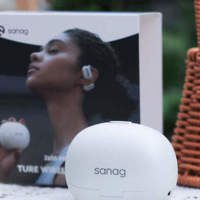 sanag塞那Z65开放式不入耳蓝牙耳机，一款超高颜值、超强音质的无线耳机！