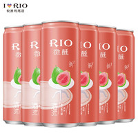 锐澳（RIO）洋酒预调鸡尾酒果酒微醺小美好限定生活系列3度330ml6罐组合装甜心番石榴330ml（6罐）