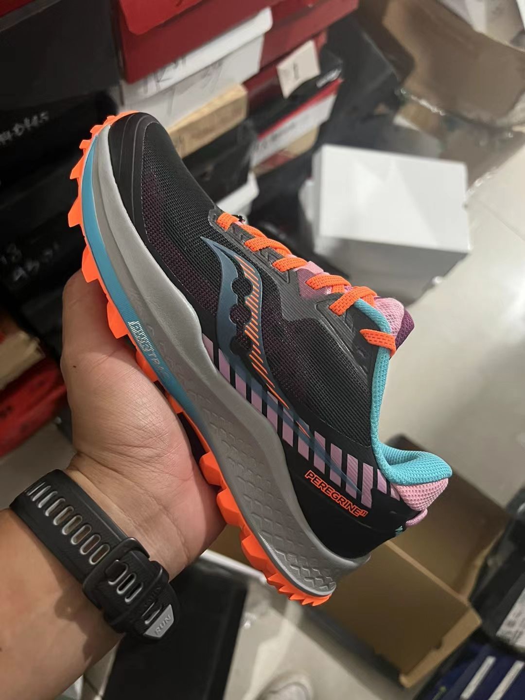 索康尼户外慢跑鞋游隼11晒单