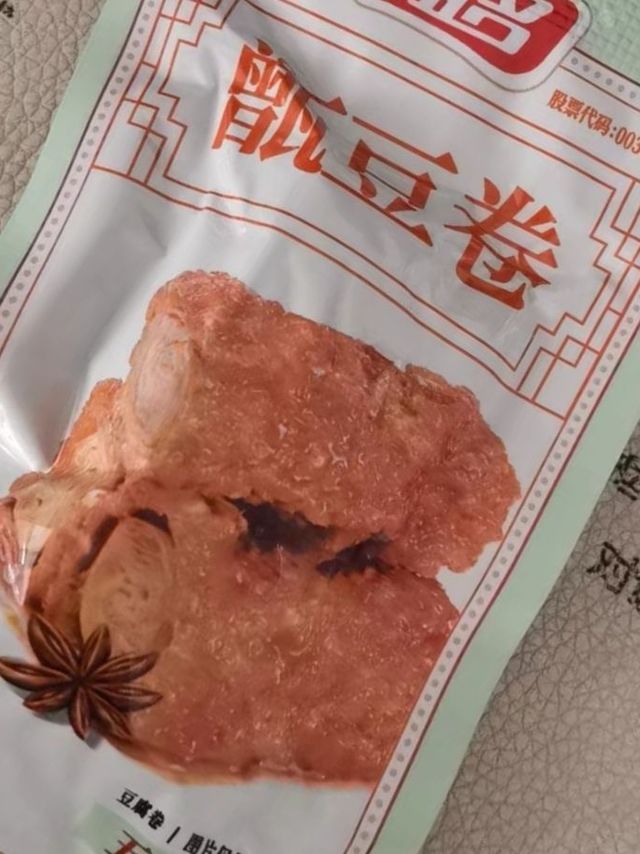 祖名五香味甑豆卷105g卤味素食豆制品