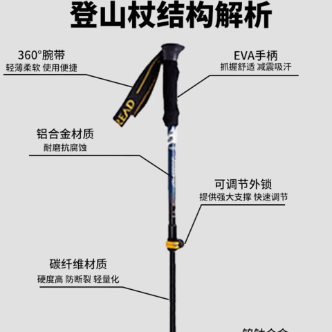 使用登山杖，让我们的腿跟膝盖更轻松！！！