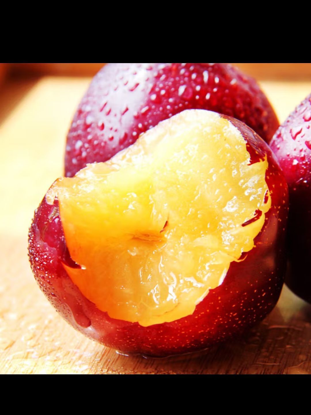 淳果一木 丹江红皮脱骨李黄肉李子 脆李新鲜