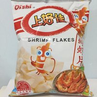 上好佳鲜虾片，香香脆脆小零食，八错！