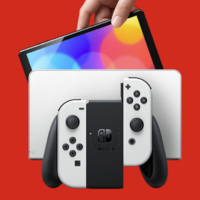 任天堂（Nintendo）Switch日版游戏机续航加强版ns掌机新款日版OLED黑白色