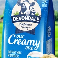 分享德运（Devondale）澳大利亚原装进口 高钙全脂成人奶粉 1kg袋装德运（Devondale）澳大利亚原装进口