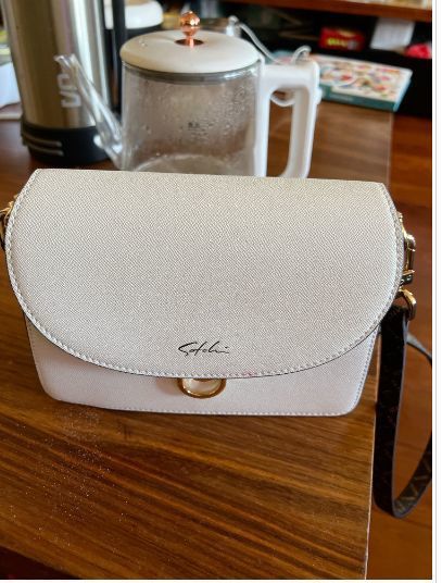 女包经典老花PVC/配皮单肩包时尚小众