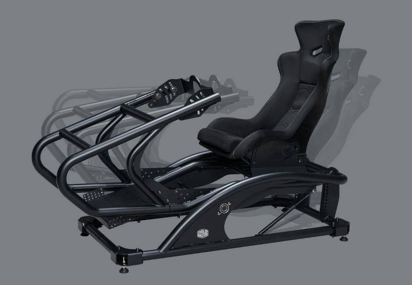 酷冷至尊发布 Dyn X 赛车、飞行类游戏专用电竞座椅套装，14种坐姿可调