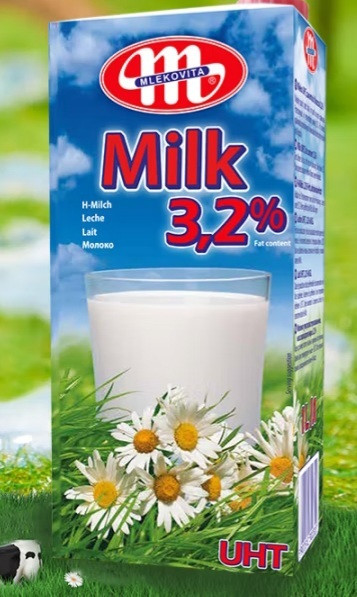 分享妙可Mlekovita 波兰进口 全脂牛奶纯牛奶 1L*12盒 整箱装 优质蛋白妙可Mlekovita 波兰进口 全脂牛奶