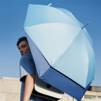 一把多功能的蕉下（Beneunder）胶囊彩胶防晒遮阳伞，为你提供全方位的保护