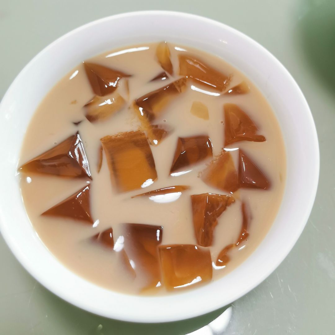 茶冻奶茶,红茶汤一物两用