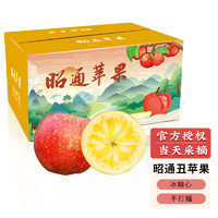 昭通苹果2023年新果云南丑苹果9斤（80mm左右）冰糖心稀有水果礼盒整箱