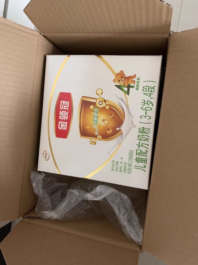 伊利金领冠育护儿童配方牛奶粉4段1.2kg×1