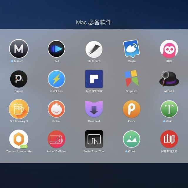 主打一个实用,Mac上有什么值得下的必备软件？