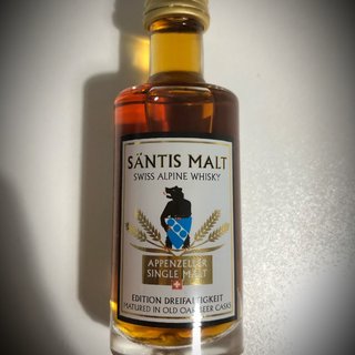 瑞士????????小众威士忌-山帝仕Säntis Malt
