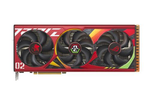 华硕推出 ROG RTX 4090 猛禽新世纪福音战士限量版，战斗红配色