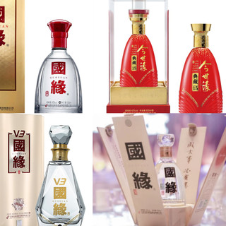今世缘国缘V3 40.9%vol 浓香型白酒500ml 单瓶装【报价价格评测怎么样