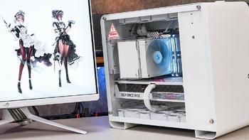 DIY搞机团 篇四十六：8500元预算上车简约的I5 13490F+RTX4070白色主机也很OK！