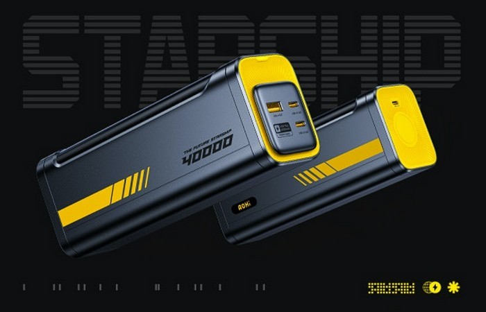 奥海发布 STARSHIP “星舰”顶级移动电源，支持PD3.1、峰值140W功率、40000mAh 容量