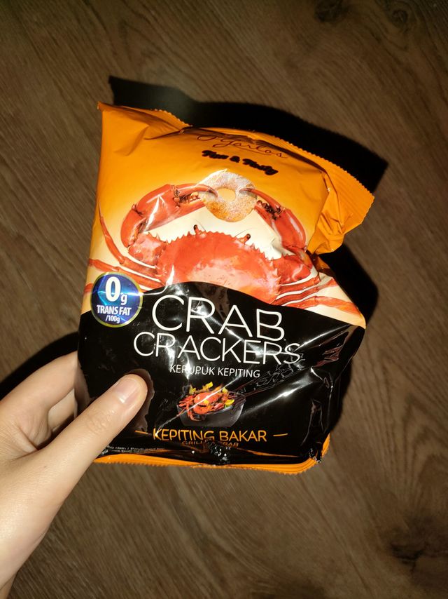 这款蟹片真的好好吃哇