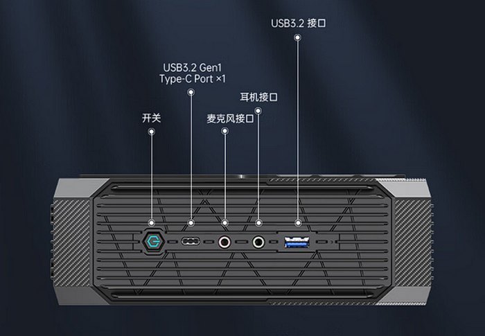 MINISFORUM铭凡发布 Neptune HX77G 迷你游戏主机、锐龙7 7735HS +RX 6600M独显