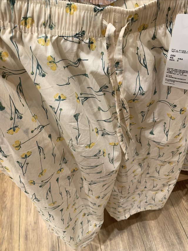 优衣库全棉七分女裤，可算是59元了