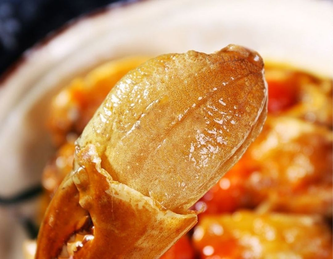 姜香青蟹怎么做!