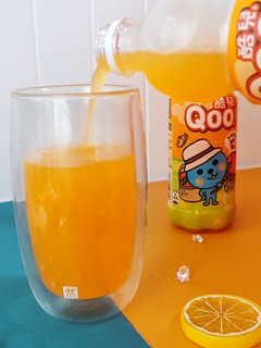 好喝就要说QOO~酷儿橙味果汁饮料不含防腐剂