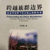 广西瑶族的大瑶山族群关系，《跨越族群边界》 #社会学