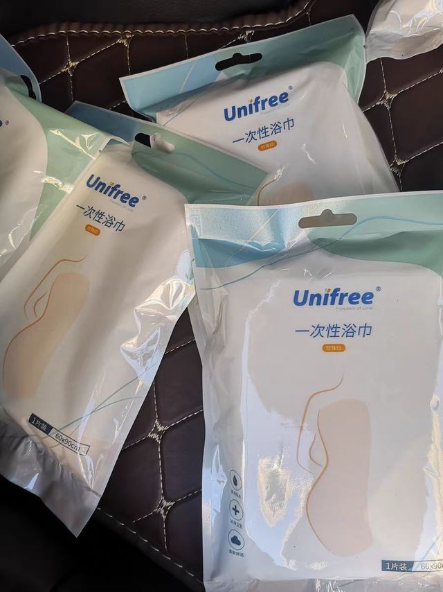 Unifree一次性浴巾旅行独立装