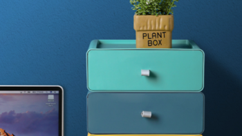 毕亚兹桌面收纳盒-解放空间，整理生活