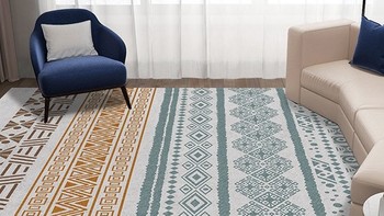 【简约百搭，舒适生活】——摩洛哥北欧风地毯，给你的家增添一抹亮色！