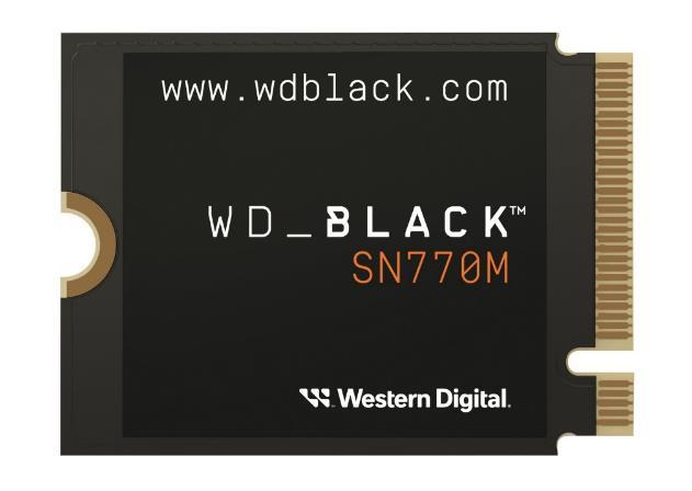 西数发布 BLACK SN770M 迷你固态硬盘，适用于迷你主机或 ROG ALLY、Steam Deck 掌机