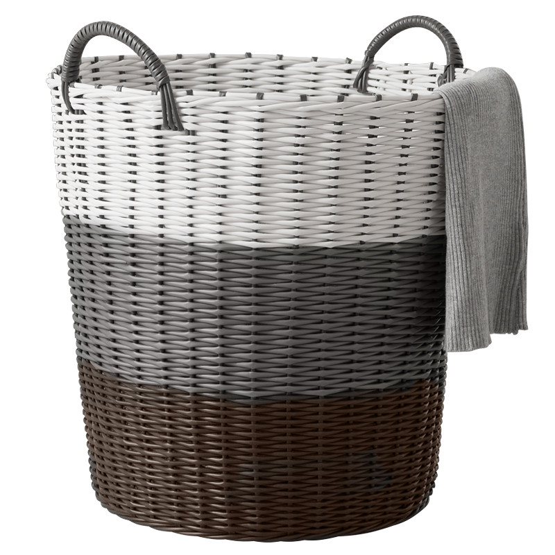 手工编织脏衣篮：为您的家居收纳助手