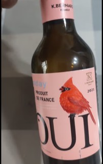 卡伯纳 法国小红鸟周末见小瓶干红葡萄酒187ml*6轻巧盒装送礼