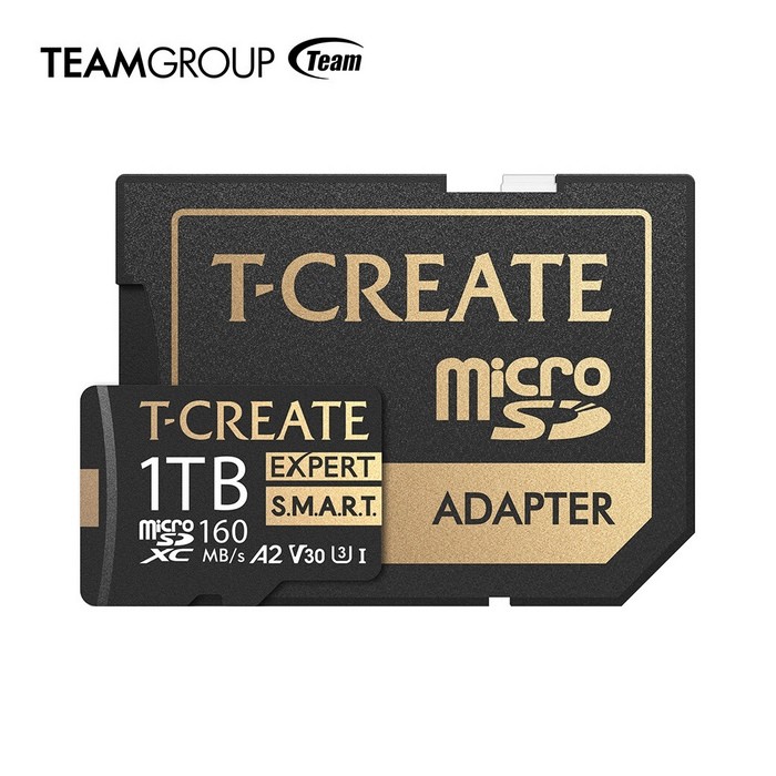 十铨发布 T-Create Expert S.M.A.R.T. microSDXC 和 PRO+ SDXC 存储卡