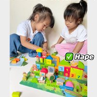 什么？一桶 Hape积木就能玩出宝宝创造力!