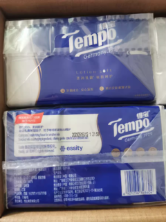 tempo乳霜纸巾