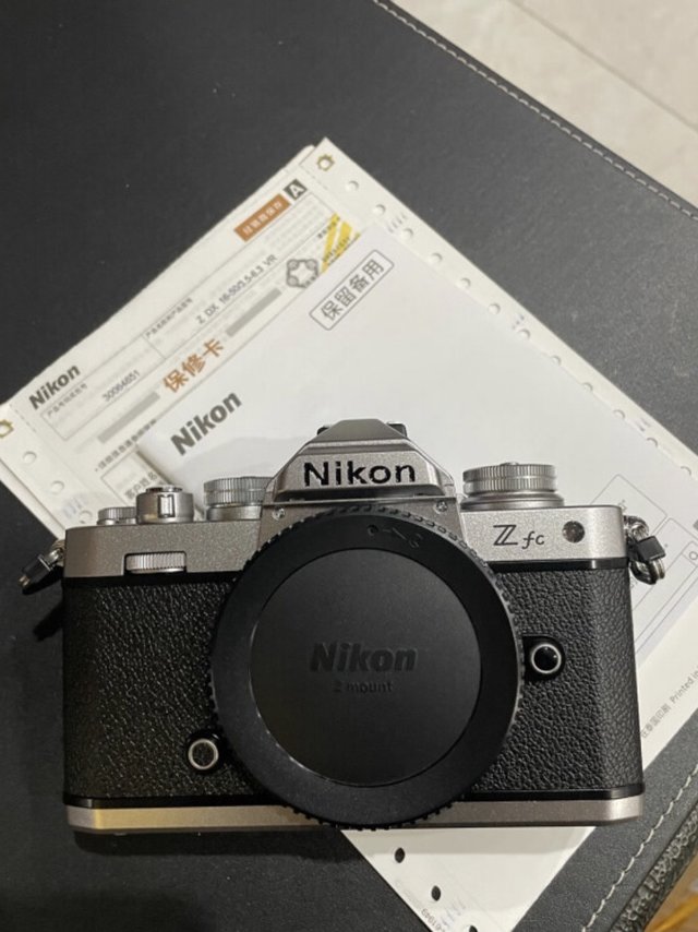 尼康（Nikon）Z fc/zfc半画幅复古微单相机触摸翻转屏WIFI4K高清旅游数码相机单机套机 Z