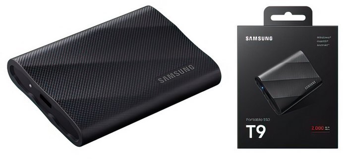 网传丨三星将发布 Portable SSD T9 移动硬盘，容量/性能翻倍，支持雷电4